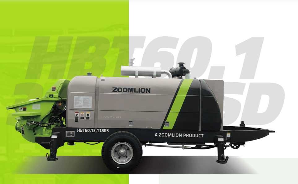 Стационарный бетононасос Zoomlion HBT60.13 60 куб