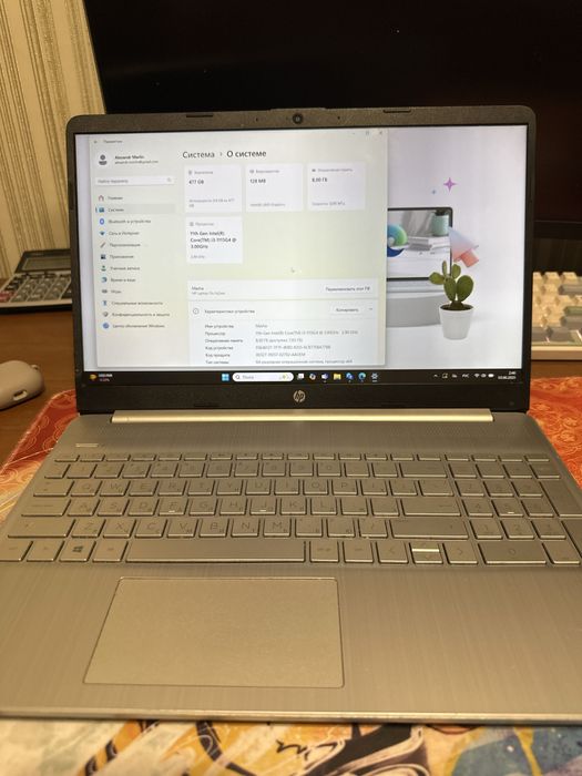 HP 15s i3 11th, SSD 512, RAM8, radeon 128gb