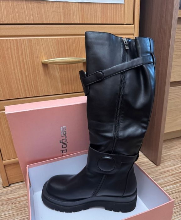 Сапоги, европейка, размер 38