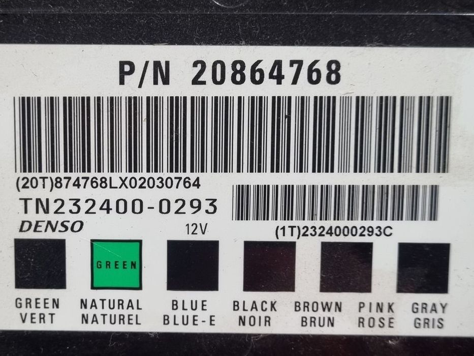 Modul Chevrolet Captiva 2006 - 2011 (1241) 20864768