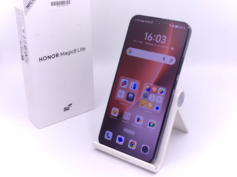 Honor Magic8 Lite 256GB Midnight Black 8GB, Garantie 24 luni | #D92146