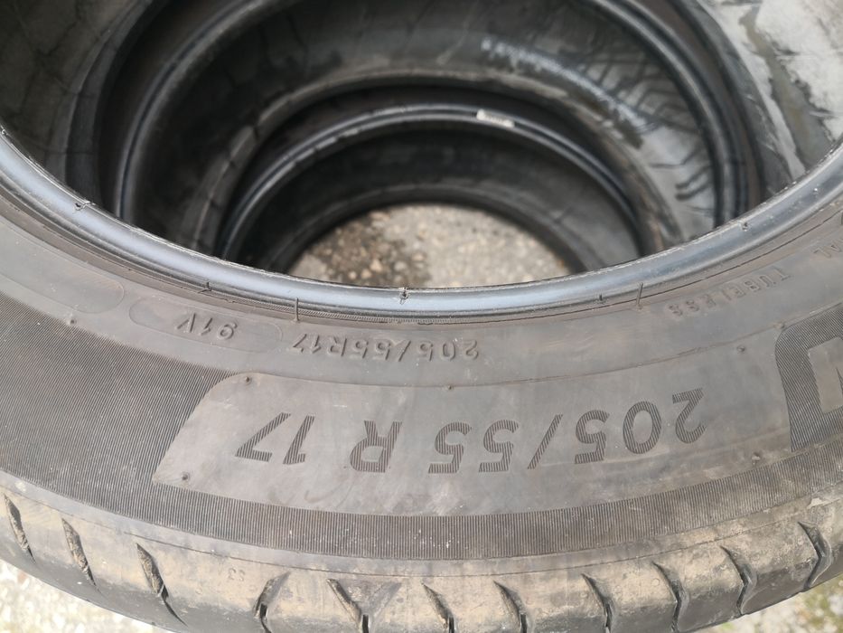205 55 17 цола гуми Michelin dot 23 4 броя