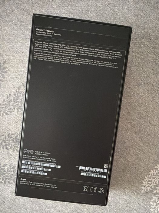 iphone 13 ProMax 256 gb золотой