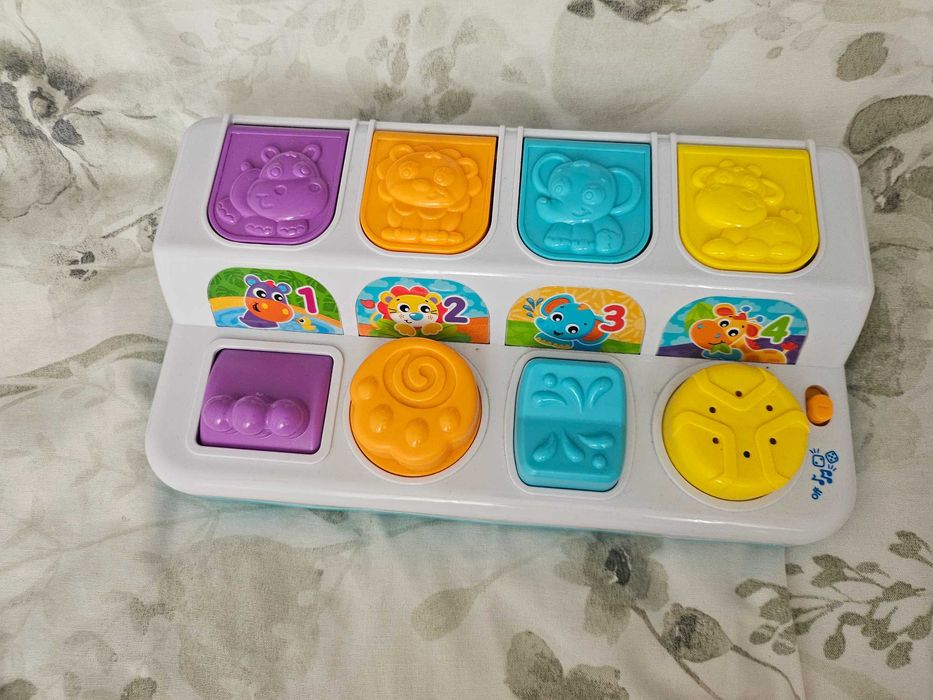 Музикална играчка Playgro + Изскачащи животни и светлини 1-3 г.