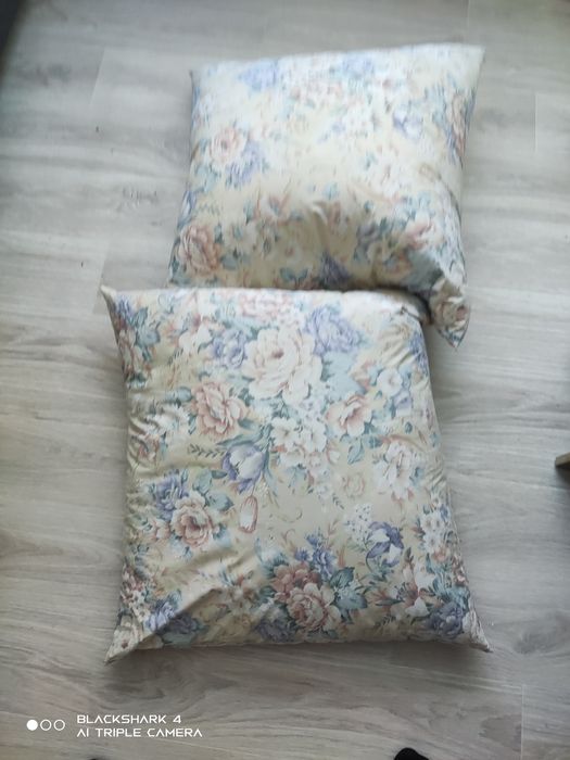 Пуховые подушки  после реставрации