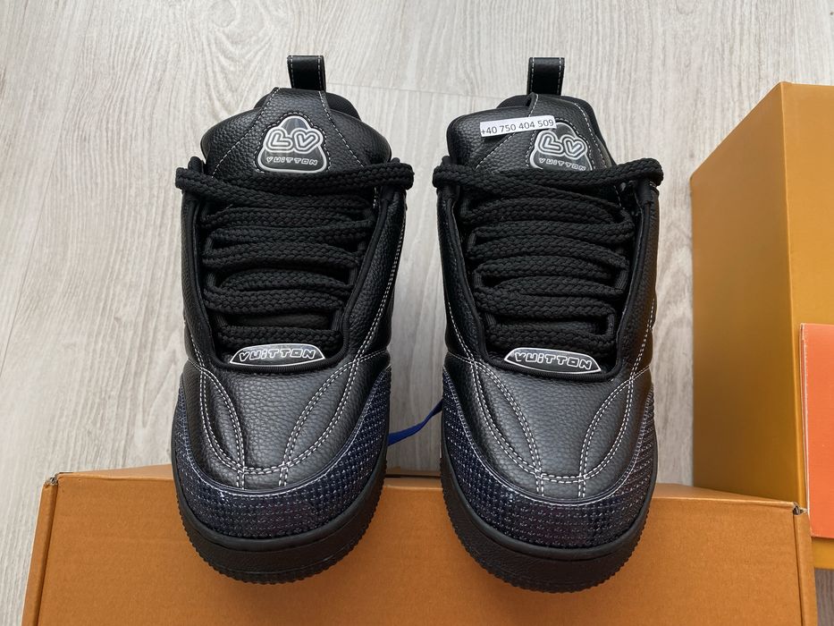 Louis Vuitton Skate Sneaker Black 42