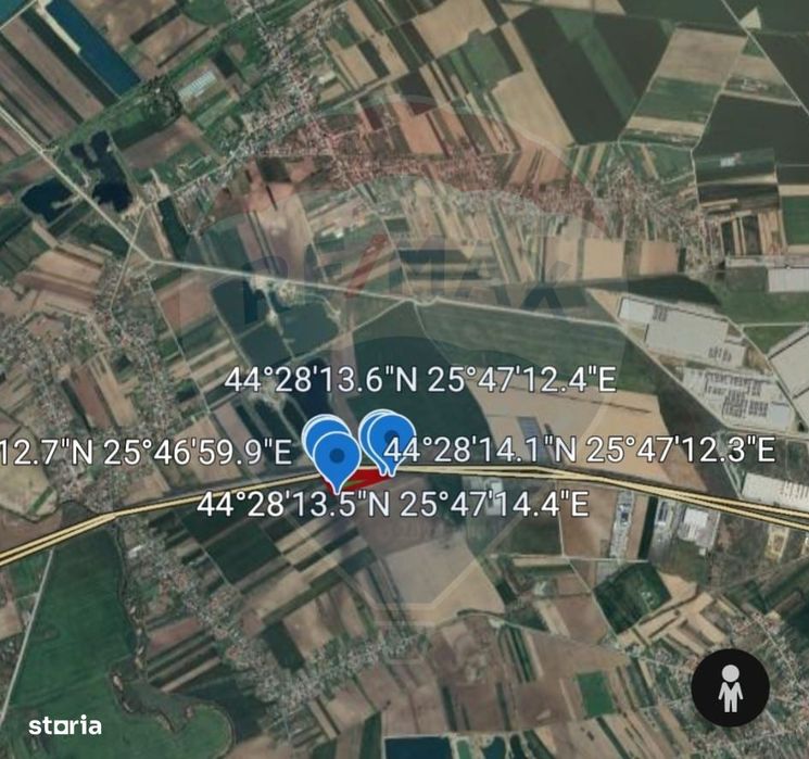 Vanzare Teren Intravilan Comercial, Ulmi-Bolintin, Langa Autostrada A1