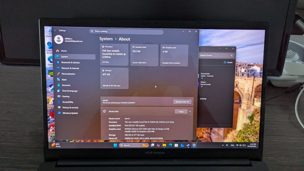 Ноутбук asus vivobook 15 pro