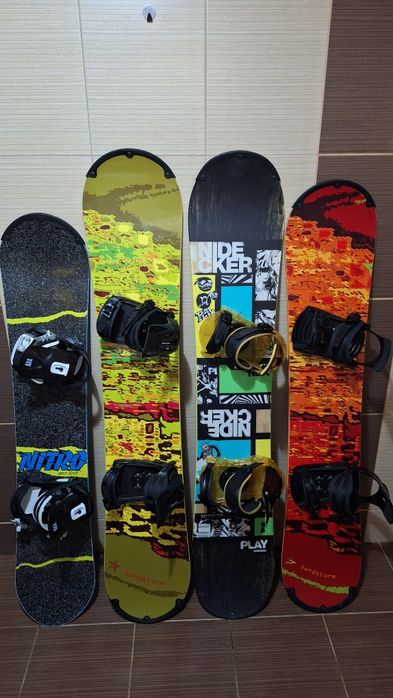 Placa snowboard copii-adulti-boots burton, Nitro  ...