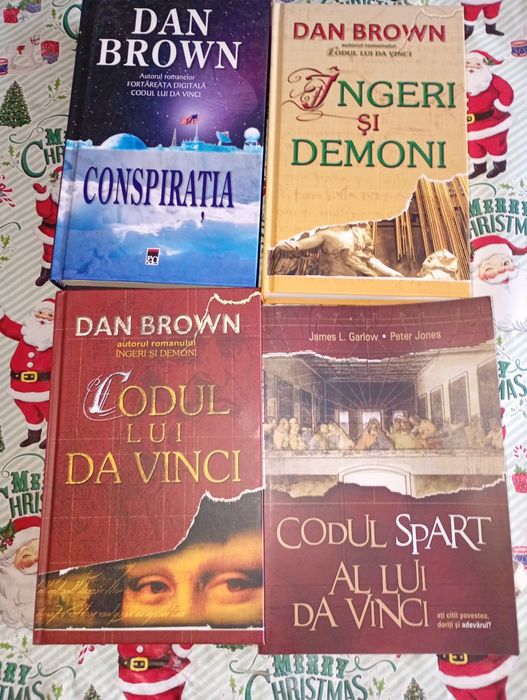 Cărți de Dan Brown + cadou