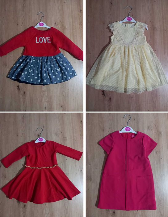 Луксозни маркови детски рокли 18-24м. 2г.