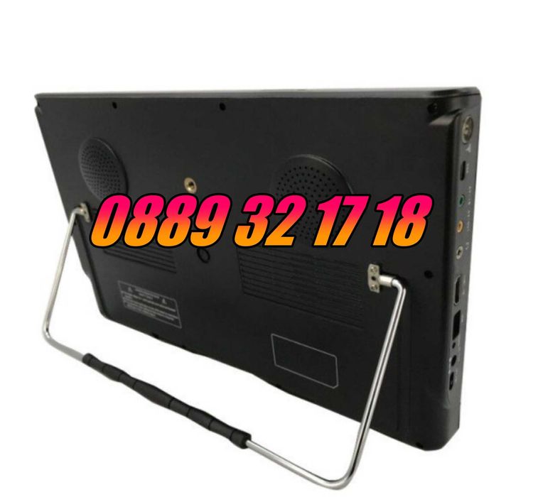 Преносим телевизор 12 инча, портативен цифров телевизор 12" 12v / 220v