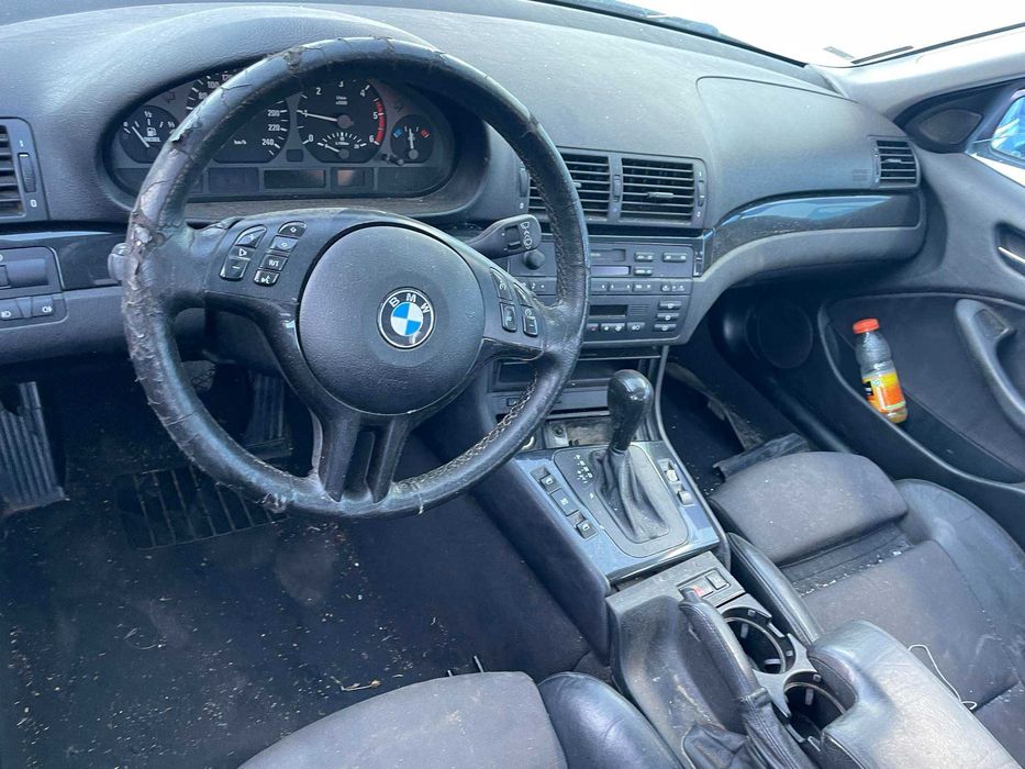 bmw 330d e46  facelift кожа на части бмв  е46 рекаро 330д  автомат
