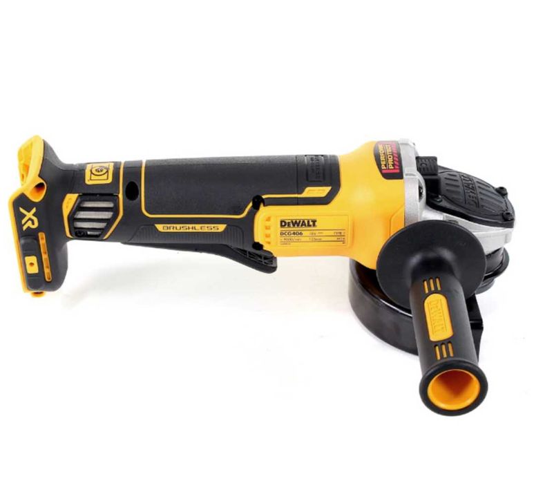 Акумулаторен безчетков ъглошлайф DEWALT DCG406N