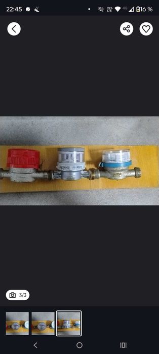 Apometre pentru apă caldă și rece - Romstal și Timely