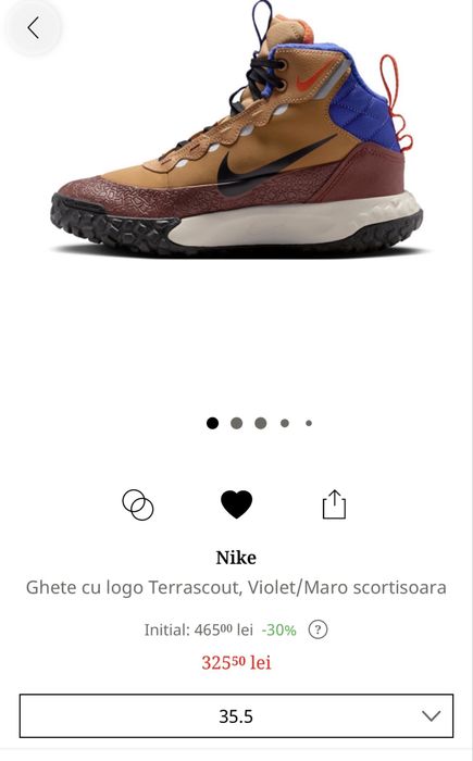 Ghete Nike marime 35.5