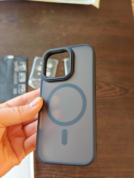 Case for iPhone 16 Pro with Protective Films and Camera Protection