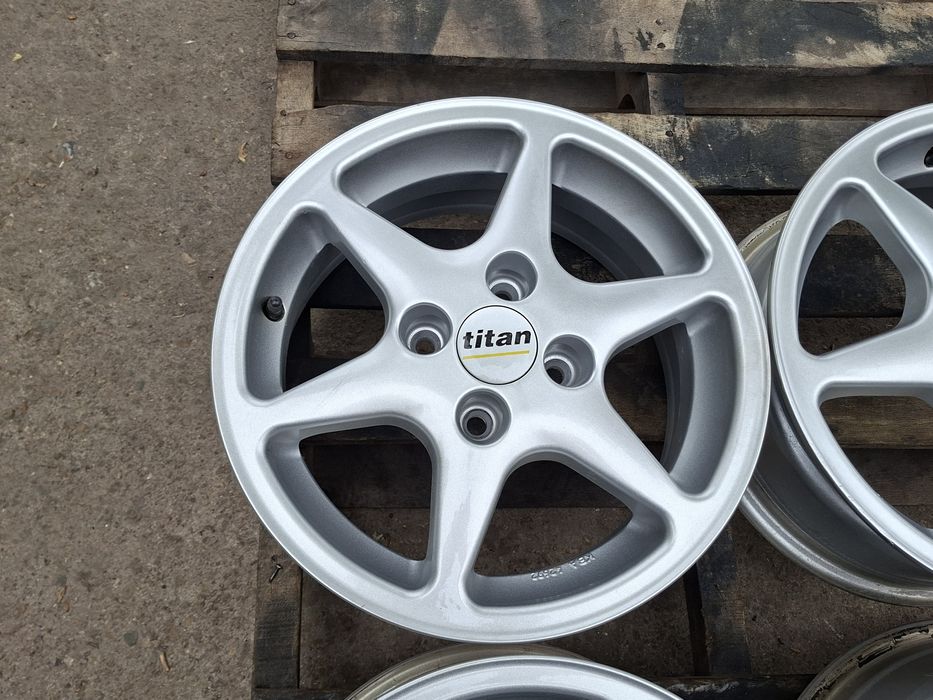 4бр. 14" 4Х100мм Titan, 4x100 Алуминиеви джанти