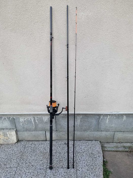 Feeder Okuma Ceymar 4.2m 270g + Dam Shadow 5 8000 SLS