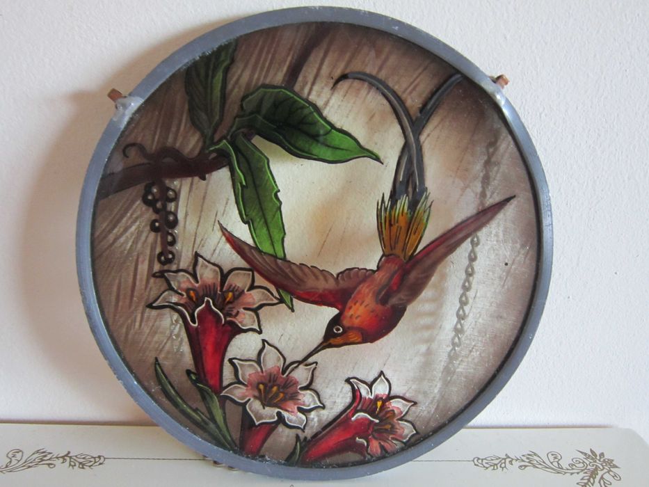 cadou rar Pasare Colibri Suncatcher Tiffany Germany