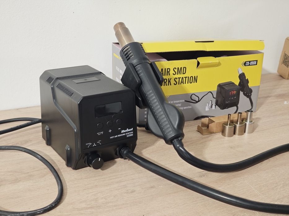 Поялна станция с горещ въздух GORDAK 850B – почти нова!