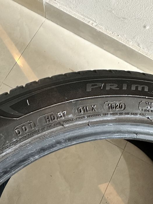 Летни гуми 245/45/18 Michelin Primacy 3 2020година runflat перфектни