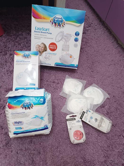 Помпа за кърма Canpol+подаръци