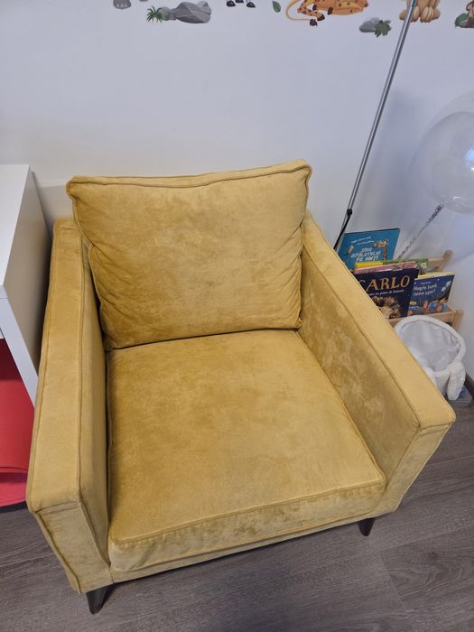 Fotoliu galben Laguna