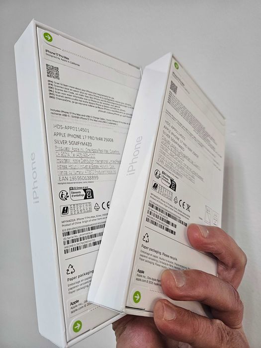 Iphone 17 Pro Max 256 gb nou la cutie Garantie 2 ani schimb.