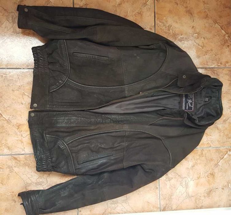 Geacă din piele, calitate Leather Garments, mărimea L