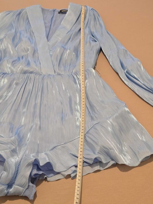 Rochie eleganta tip salopeta, cu volane