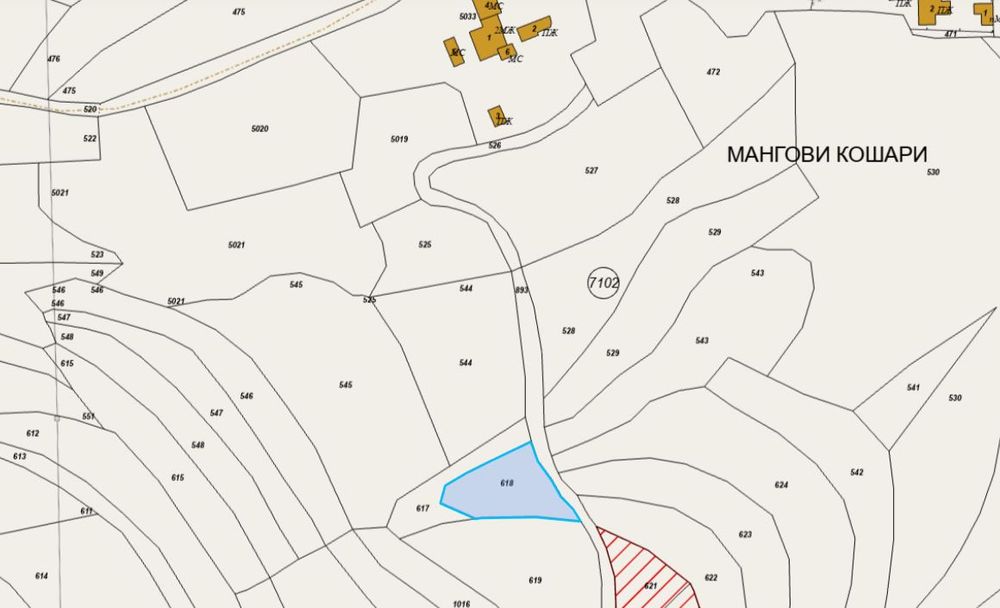 Парцел в с. Железница! м-т Свети Спас!