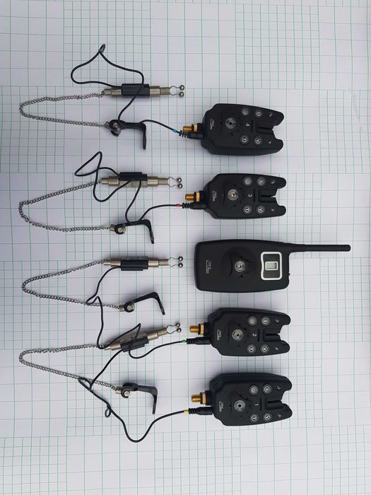 Set 4 Avertizori cu Statie FL JY-19 cu 4 hangere cu led si penar