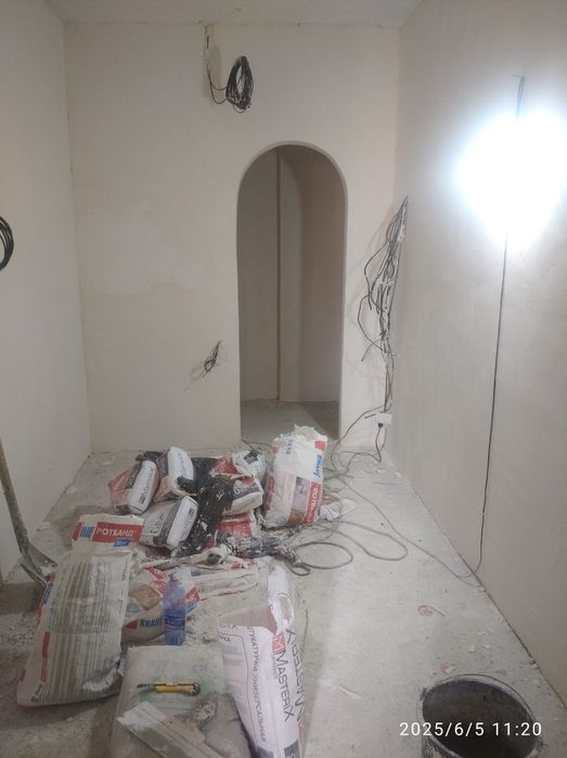 Шкатурка стяжка кирпич