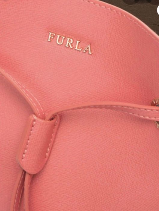 Geantă Furla piele naturală STACY