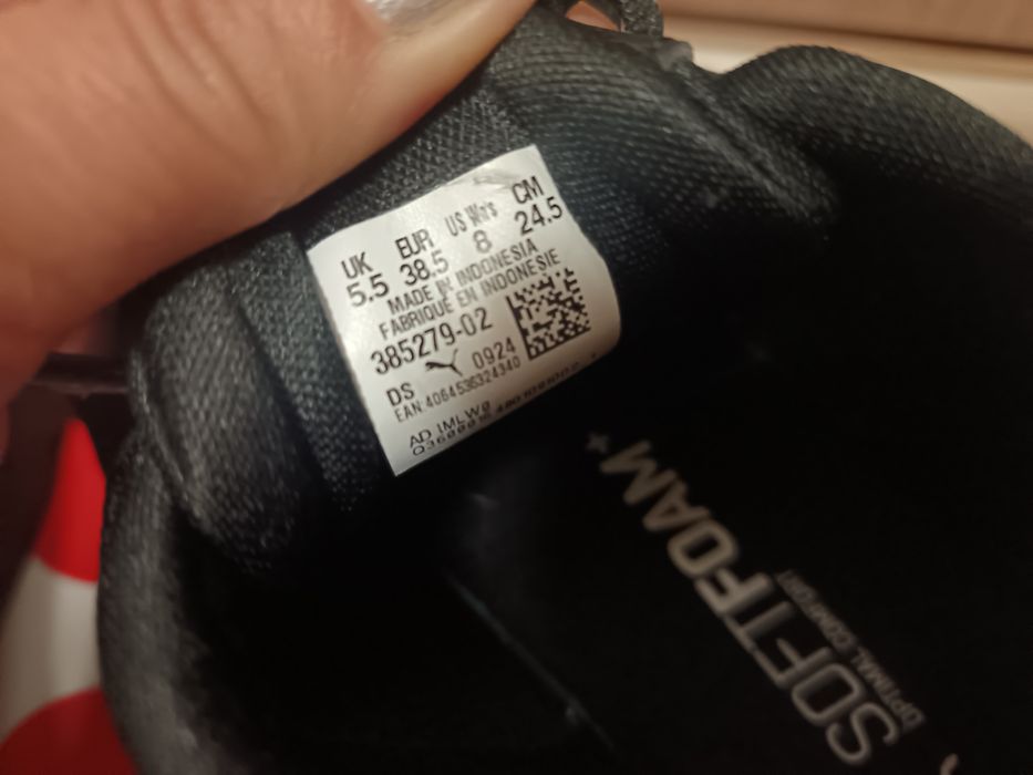 Дамски кожени маратонки PUMA размер 38,5