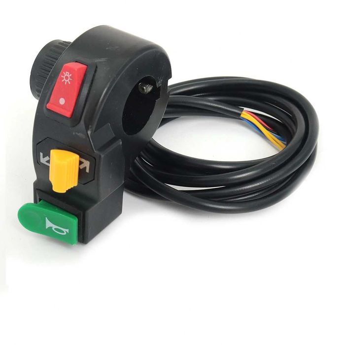 Comutator ghidon pentru semnalizare, claxon si far pt scuter electric