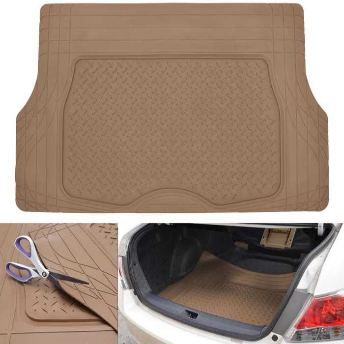 Стелка за багажник Automat, Универсална, Гумена, Бежов