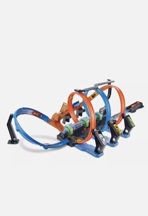Hot Wheels писта FTB65 Corkscrew Crash Connectable Track Set