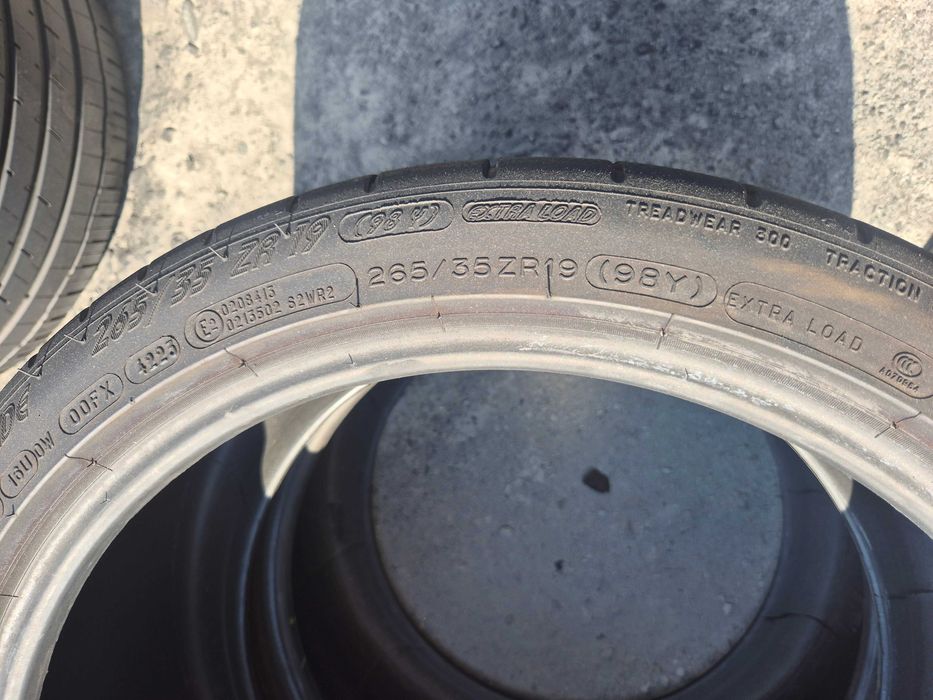 4 Anvelope de VARA - 265/35/19 98Y XL - Michelin Pilot Super Sport MO - Stare F BUNA - DOT 2023 !