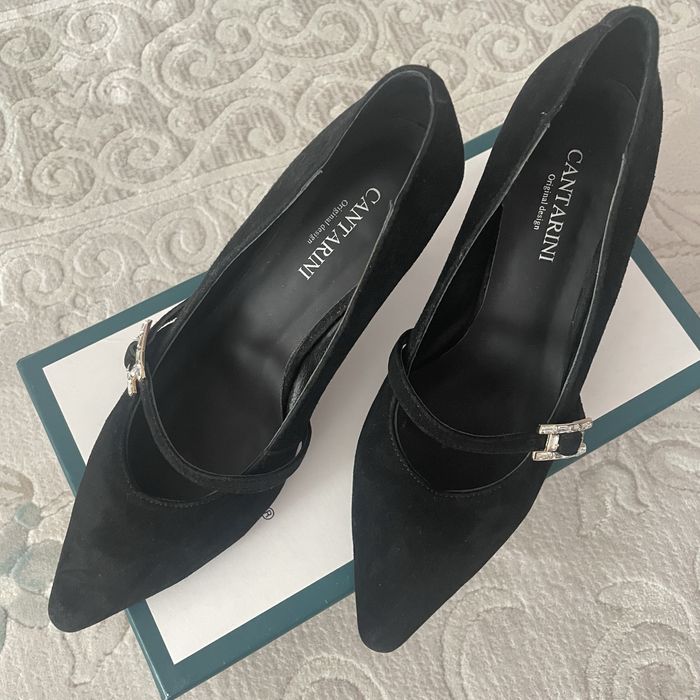 Туфли замшевые 35 размер