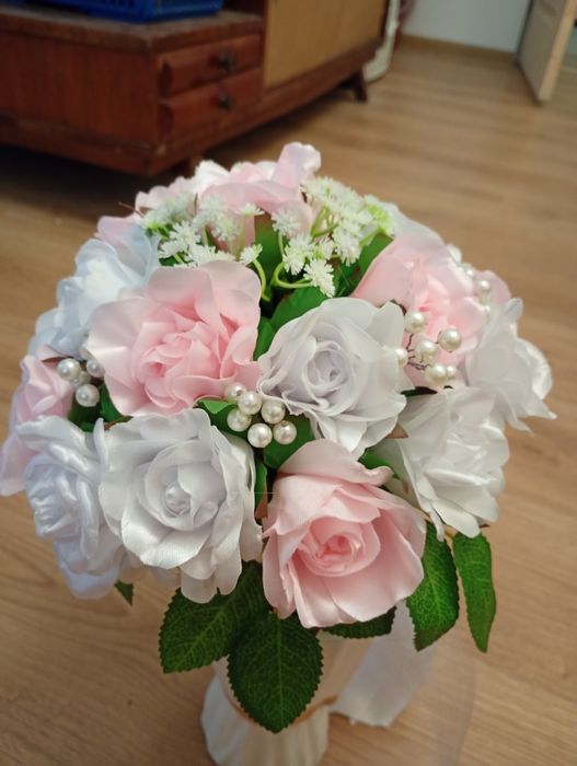 Buchet de mireasă etern - model Soft blossom