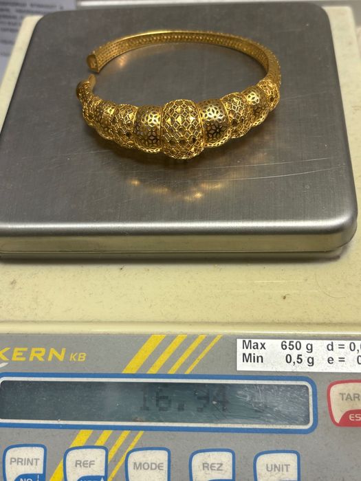 Златна гривна 14кр