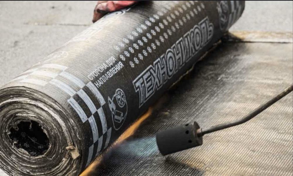 Ремонт мягкой кровли. Жк, советской постройки...