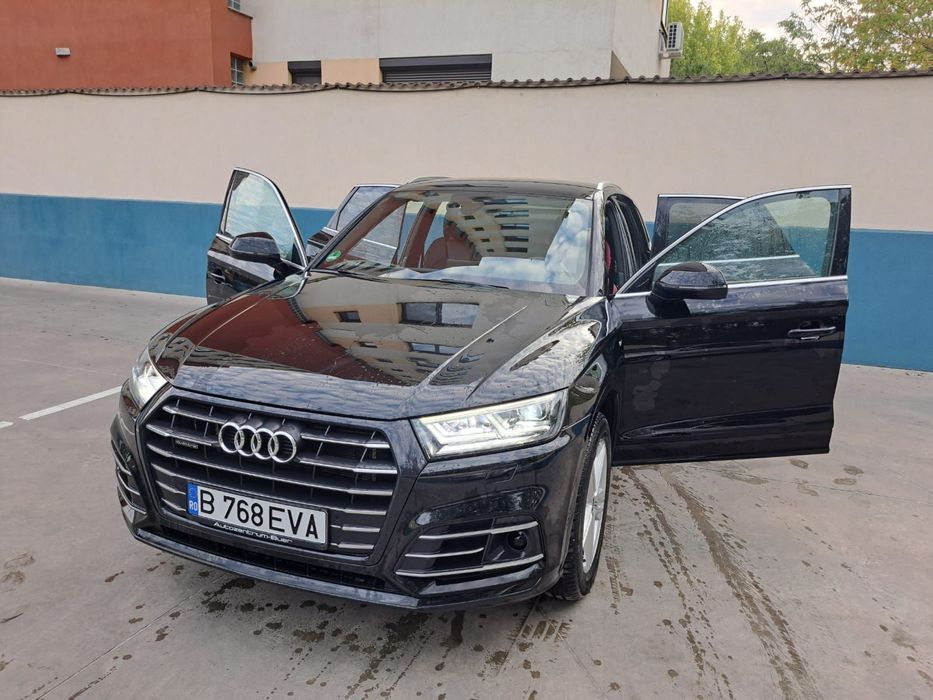 Audi Q5 Audi Q5 55 TFSIe SLine Plug-in hybrid 367 CP, masaj, B&O, 12.2020