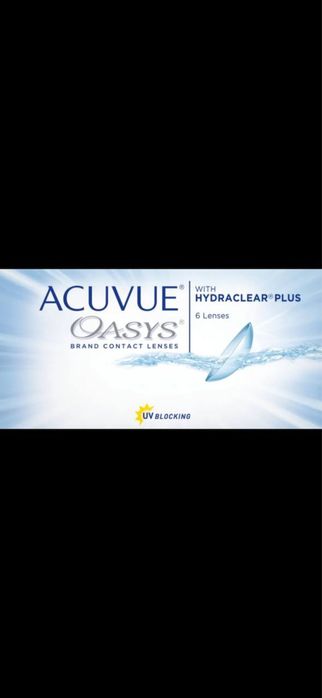 Контактные линзы для зрения Oasys