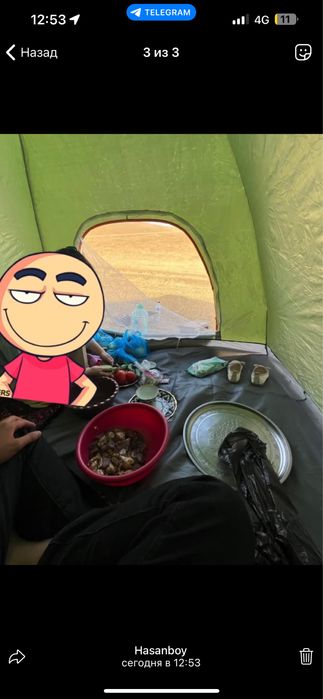 Palatka ARENDA 50ming. 4 kishilik