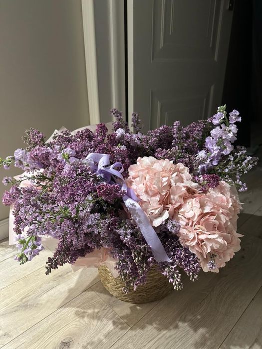 Букет цветов сирень