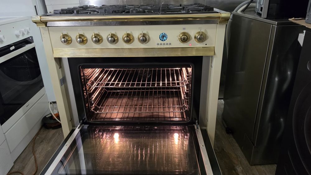 Печка Steel gold 90см на газ