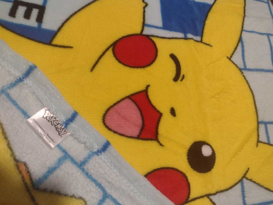 Pokemon Детско поларено одеяло Pikachu 160см